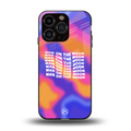 moon man back phone cover | glass case for iphone 15 pro