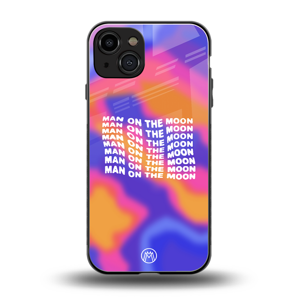 moon man back phone cover | glass case for iphone 15