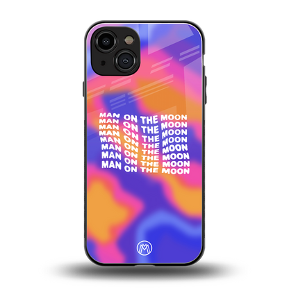 moon man back phone cover | glass case for iphone 14
