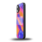 moon man back phone cover | glass case for iphone 16 plus