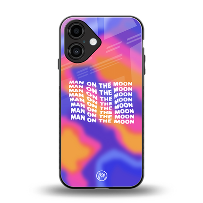 moon man back phone cover | glass case for iphone 16