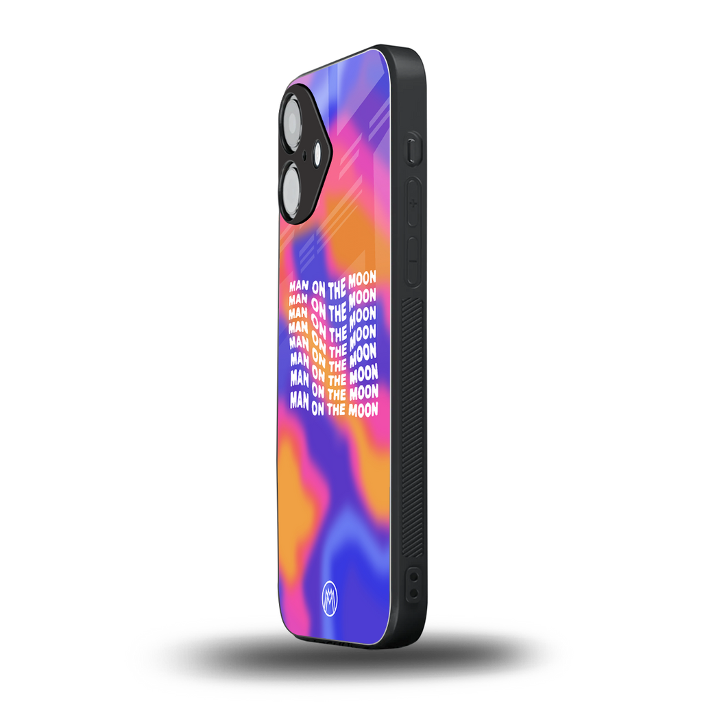 moon man back phone cover | glass case for iphone 16