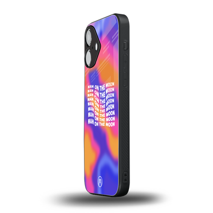 moon man back phone cover | glass case for iphone 16