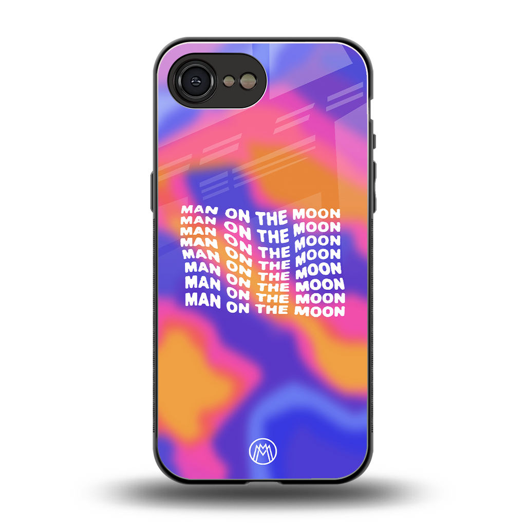 moon man back phone cover | glass case for iphone 16e
