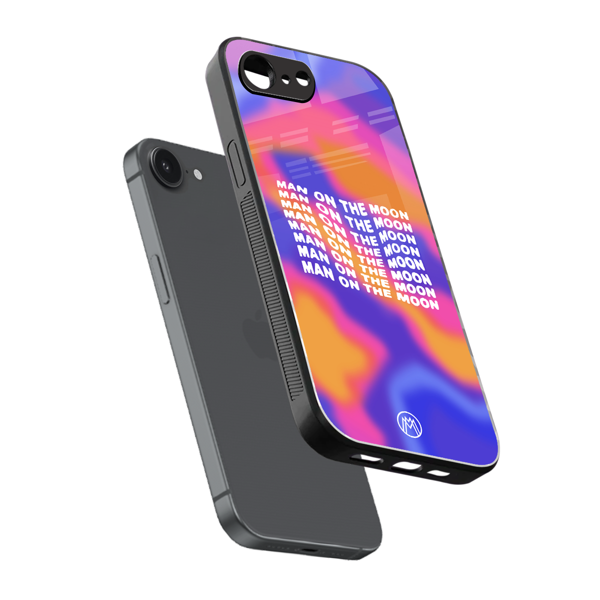 moon man back phone cover | glass case for iphone 16e