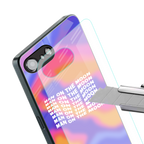 moon man back phone cover | glass case for iphone 16e