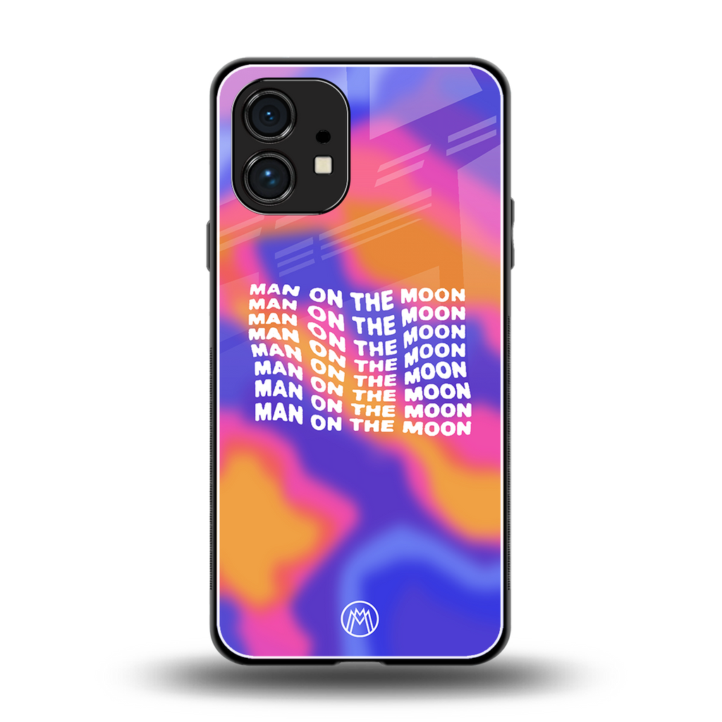 moon man back phone cover | glass case for nothing phone 1