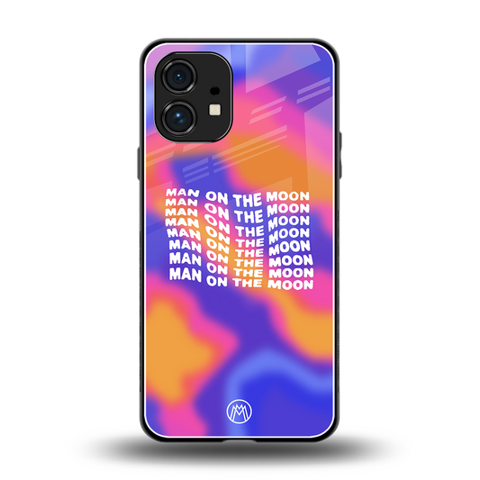 moon man back phone cover | glass case for nothing phone 1