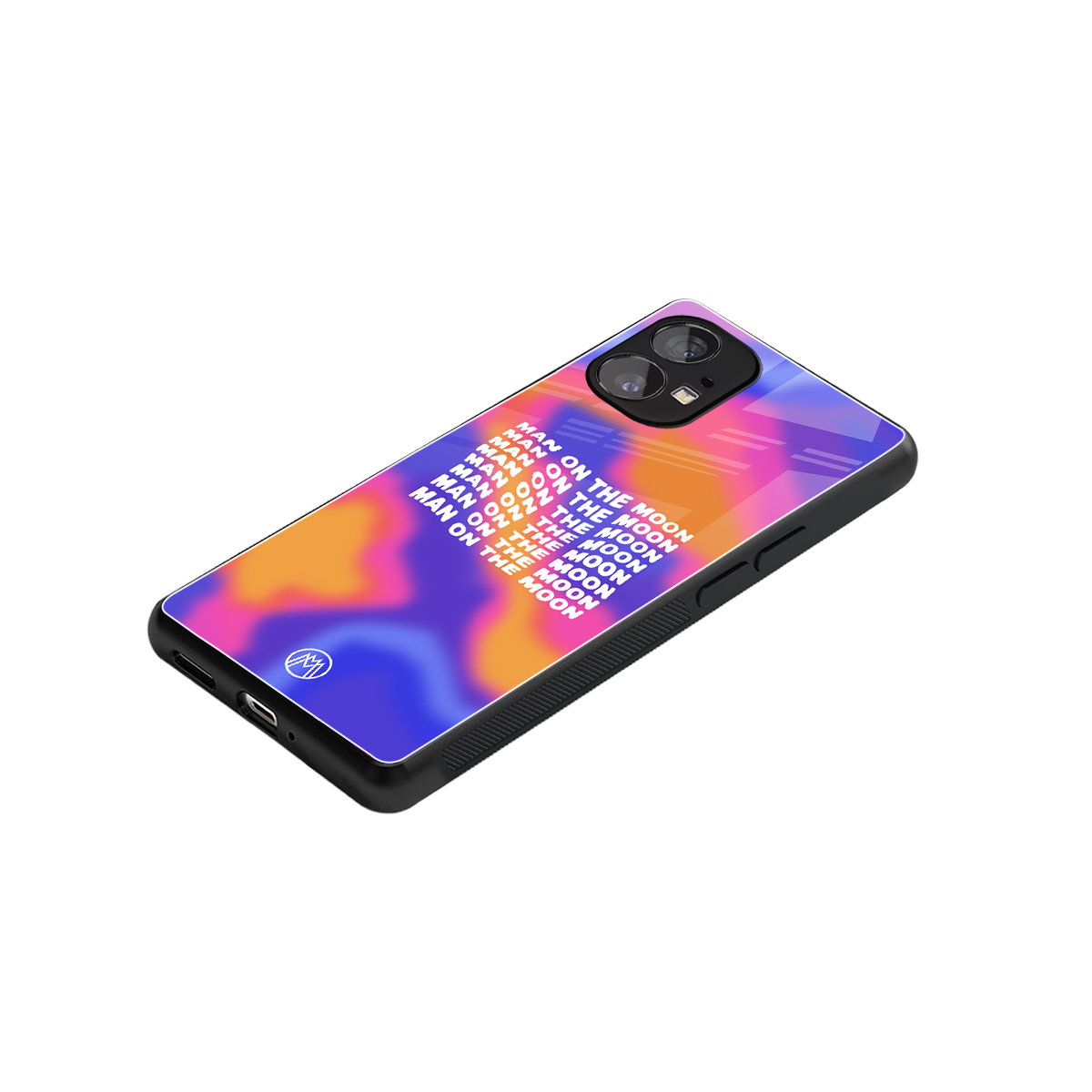 moon man back phone cover | glass case for nothing phone 1