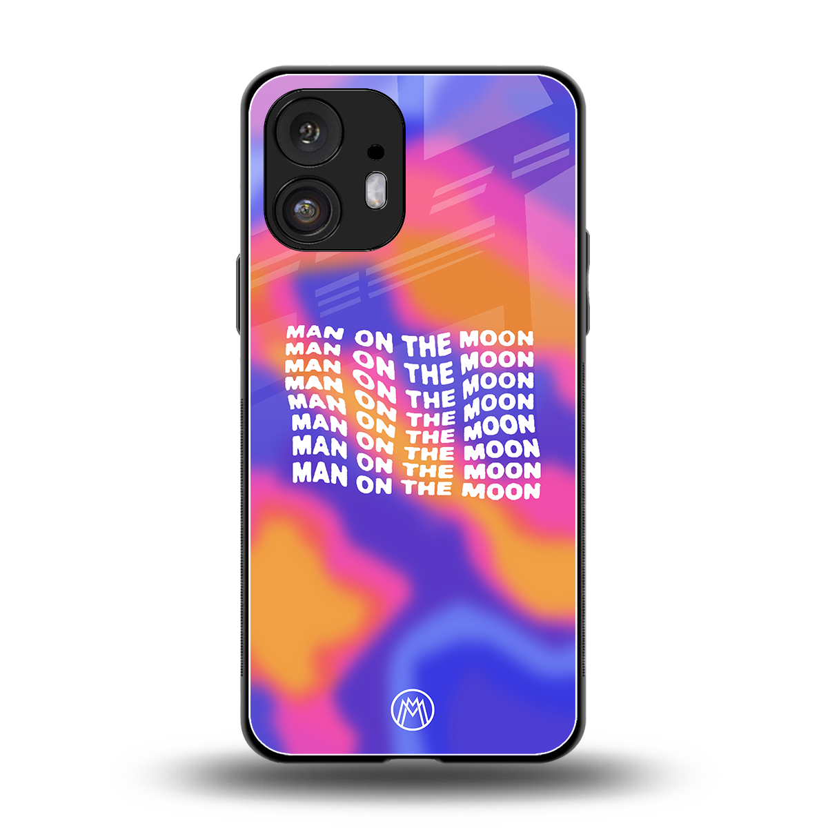 moon man back phone cover | glass case for nothing phone 2
