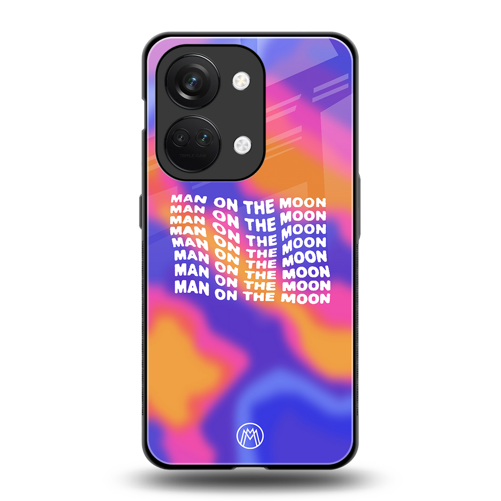 moon man back phone cover | glass case for oneplus nord 3