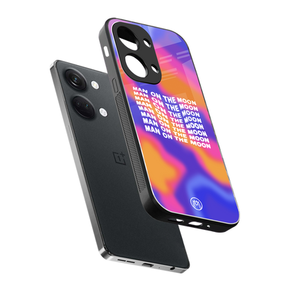moon man back phone cover | glass case for oneplus nord 3