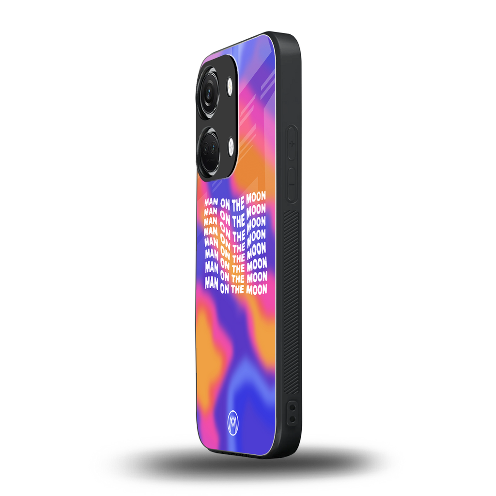 moon man back phone cover | glass case for oneplus nord 3