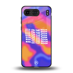 moon man back phone cover | glass case for oneplus nord 4