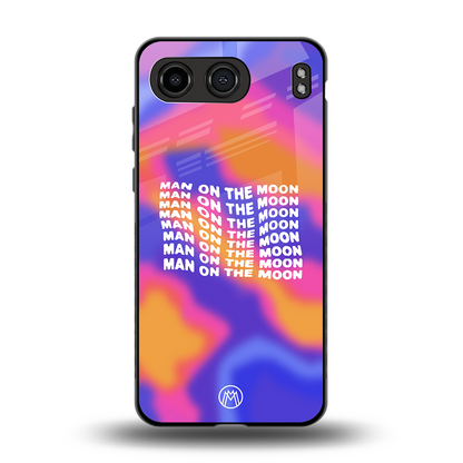 moon man back phone cover | glass case for oneplus nord 4