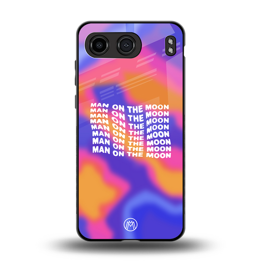 moon man back phone cover | glass case for oneplus nord 4