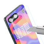 moon man back phone cover | glass case for oneplus nord 4