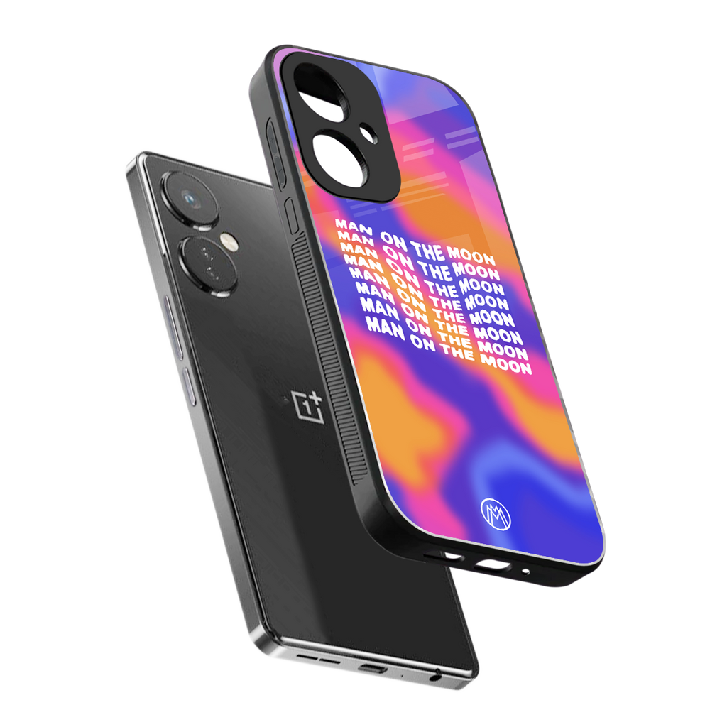 moon man back phone cover | glass case for oneplus nord ce 3