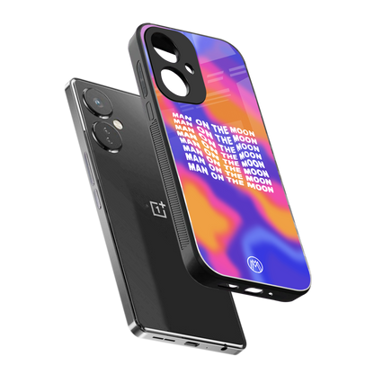 moon man back phone cover | glass case for oneplus nord ce 3