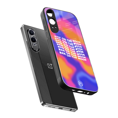 moon man back phone cover | glass case for oneplus nord ce 4 lite