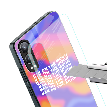 moon man back phone cover | glass case for oneplus nord ce 4 lite