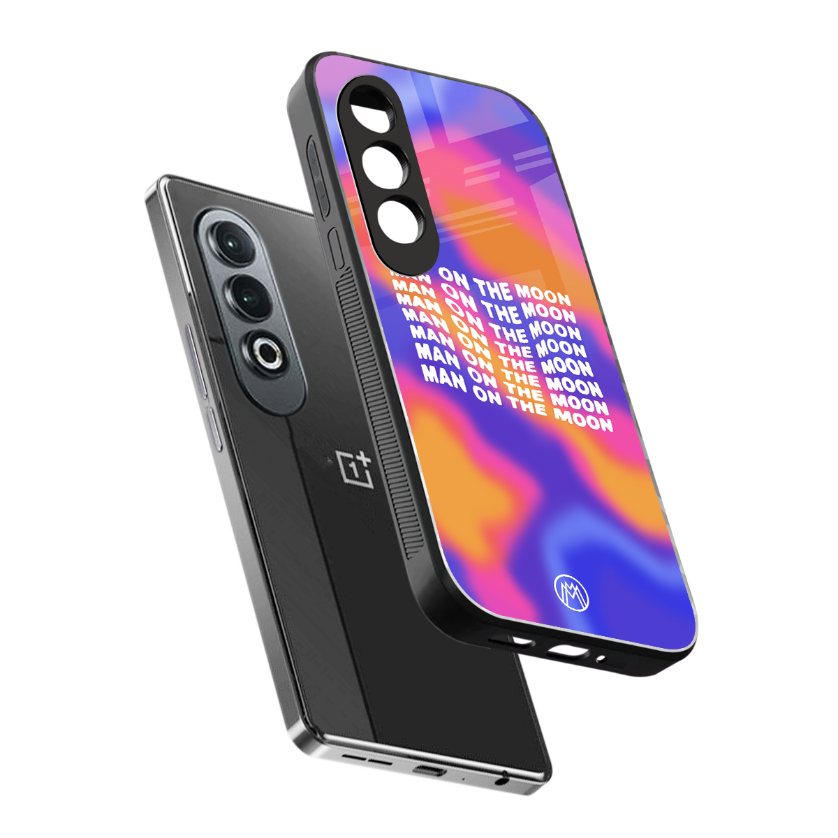 moon man back phone cover | glass case for oneplus nord ce 4