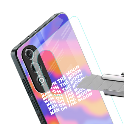 moon man back phone cover | glass case for oneplus nord ce 4