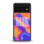 moon man back phone cover | glass case for google pixel 6 pro