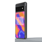moon man back phone cover | glass case for google pixel 6 pro