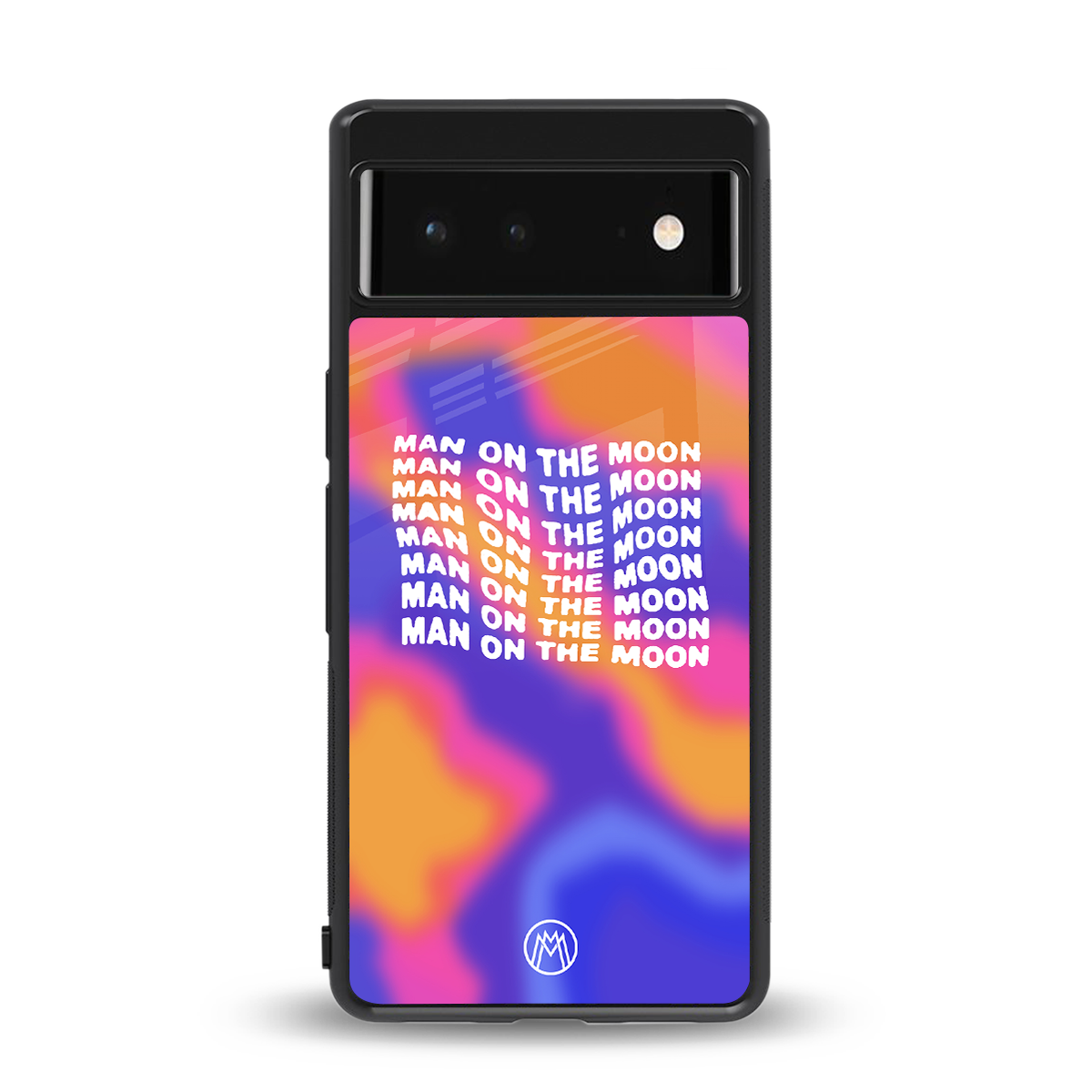 moon man back phone cover | glass case for google pixel 6