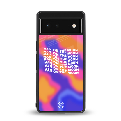 moon man back phone cover | glass case for Google Pixel 6A