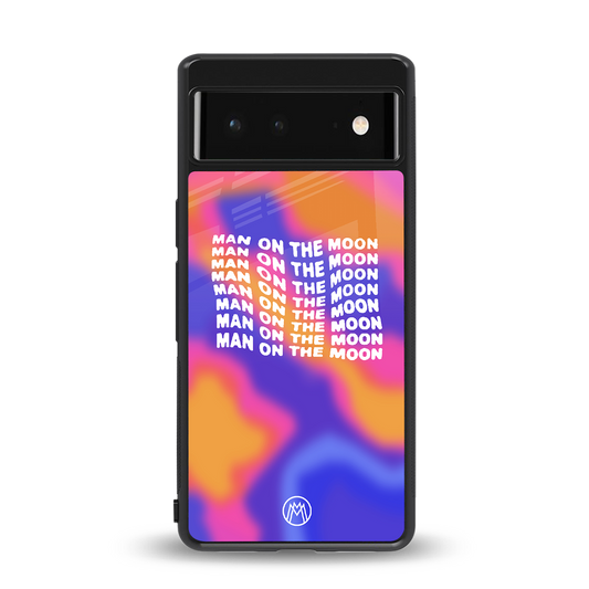 moon man back phone cover | glass case for Google Pixel 6A
