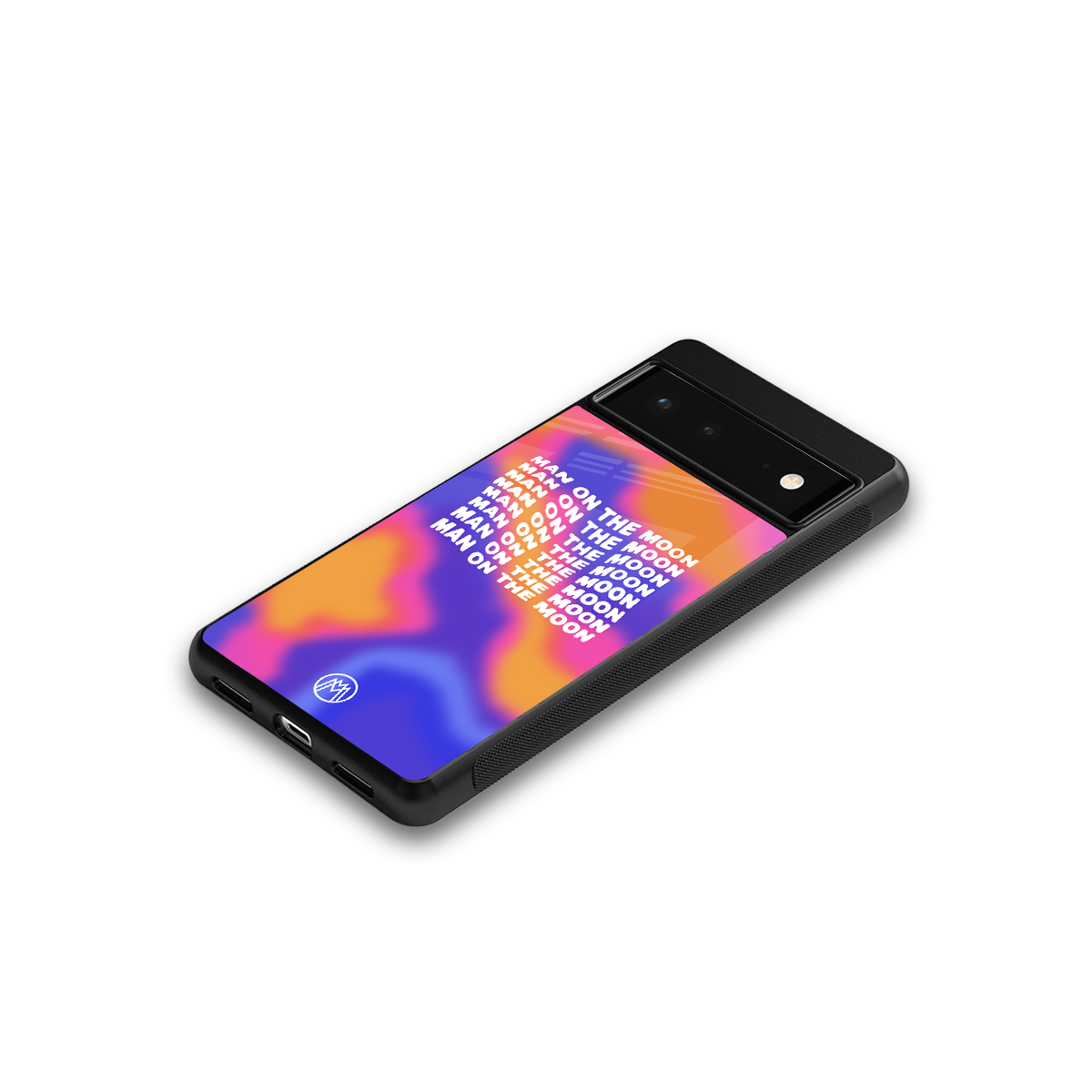 moon man back phone cover | glass case for google pixel 6