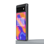 moon man back phone cover | glass case for google pixel 6
