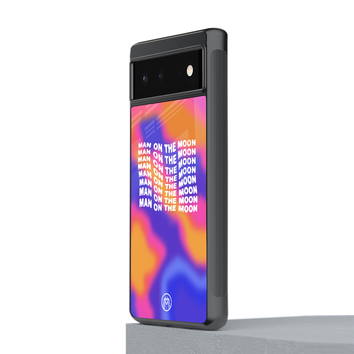 moon man back phone cover | glass case for google pixel 6