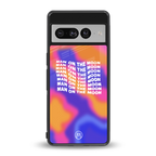 moon man back phone cover | glass case for google pixel 7 pro