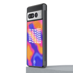 moon man back phone cover | glass case for google pixel 7 pro