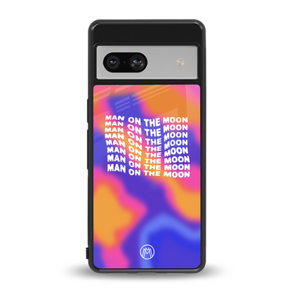 moon man back phone cover | glass case for Google Pixel 7A