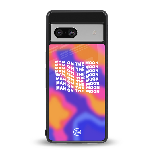 moon man back phone cover | glass case for Google Pixel 7A