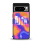 moon man back phone cover | glass case for google pixel 8 pro