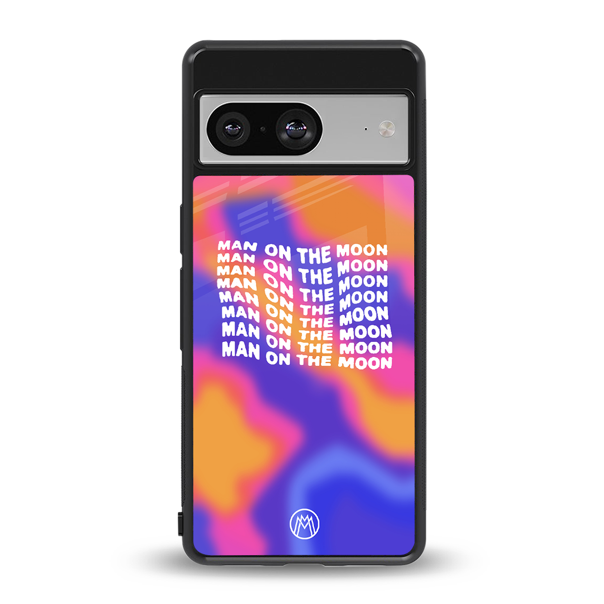 moon man back phone cover | glass case for Google Pixel 8