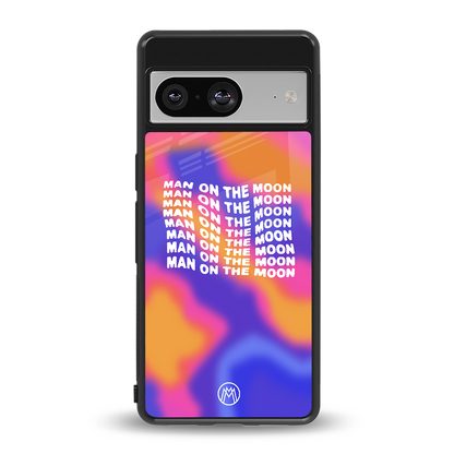 moon man back phone cover | glass case for Google Pixel 8