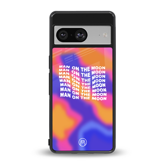 moon man back phone cover | glass case for Google Pixel 8