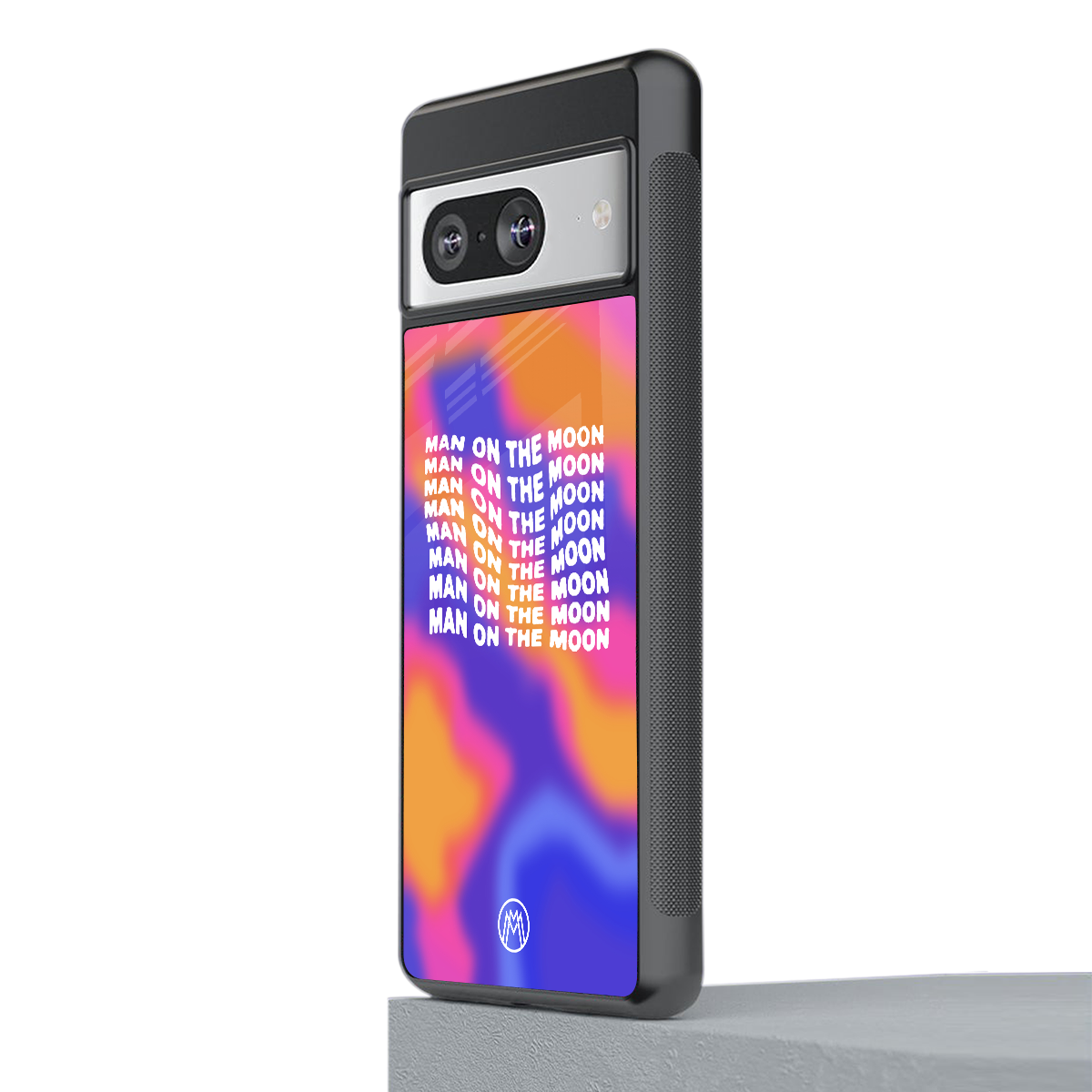 moon man back phone cover | glass case for Google Pixel 8