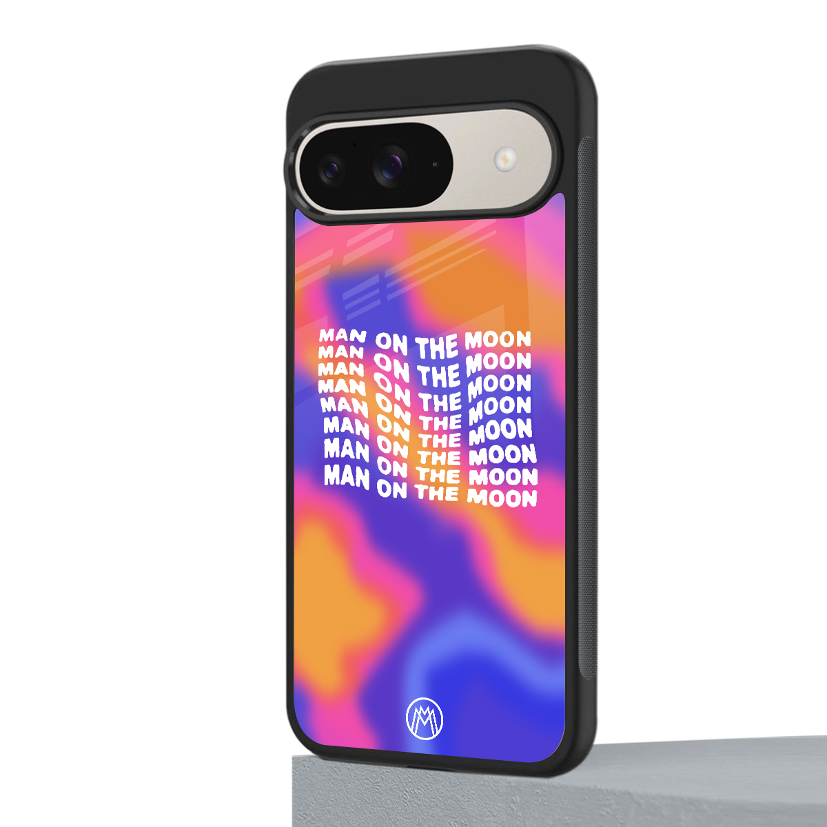 moon man back phone cover | glass case for google pixel 9