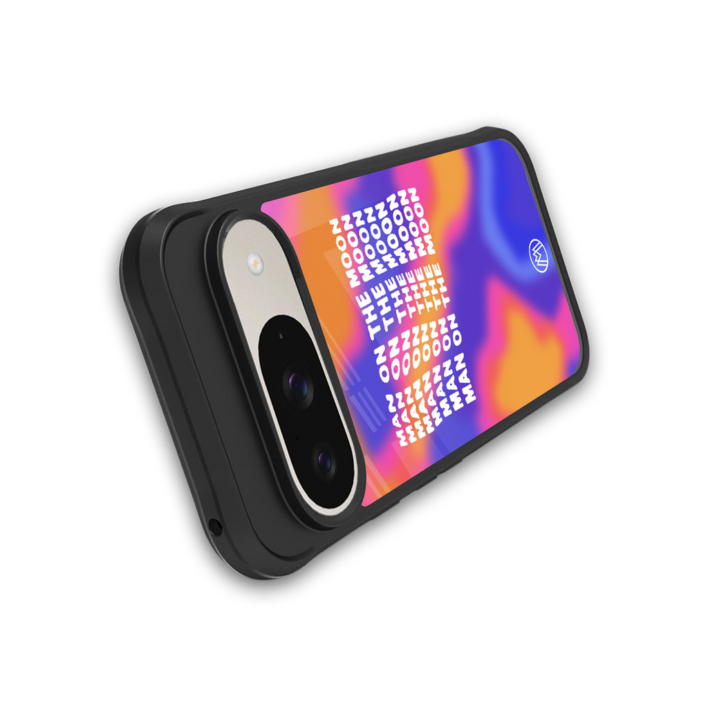moon man back phone cover | glass case for google pixel 9