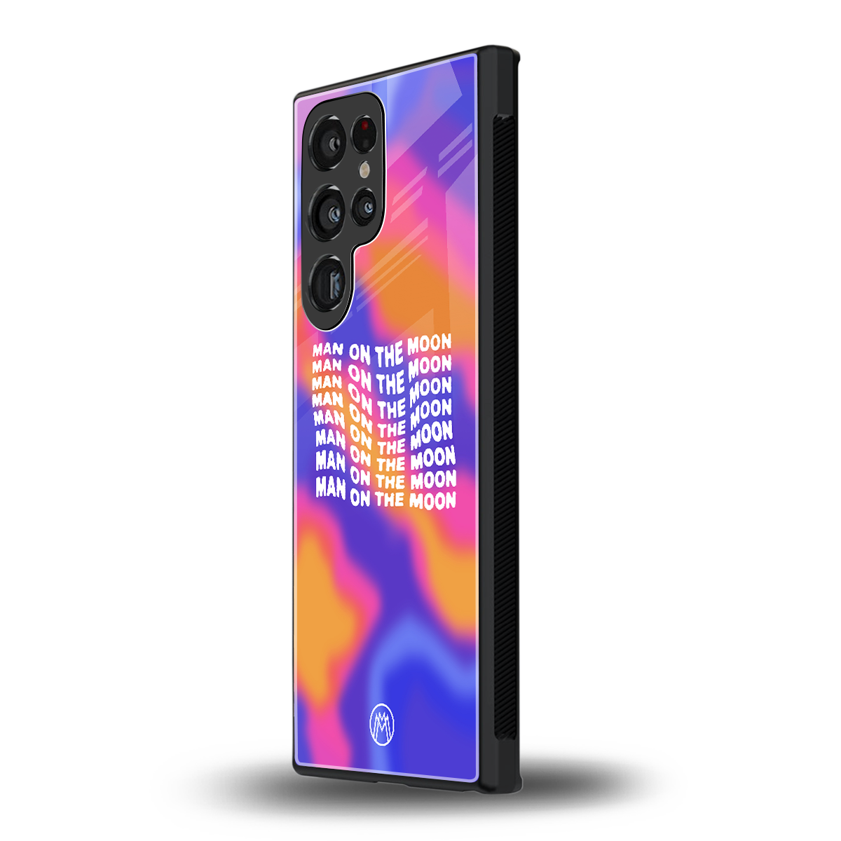 moon man back phone cover | glass case for samsung galaxy s23 ultra