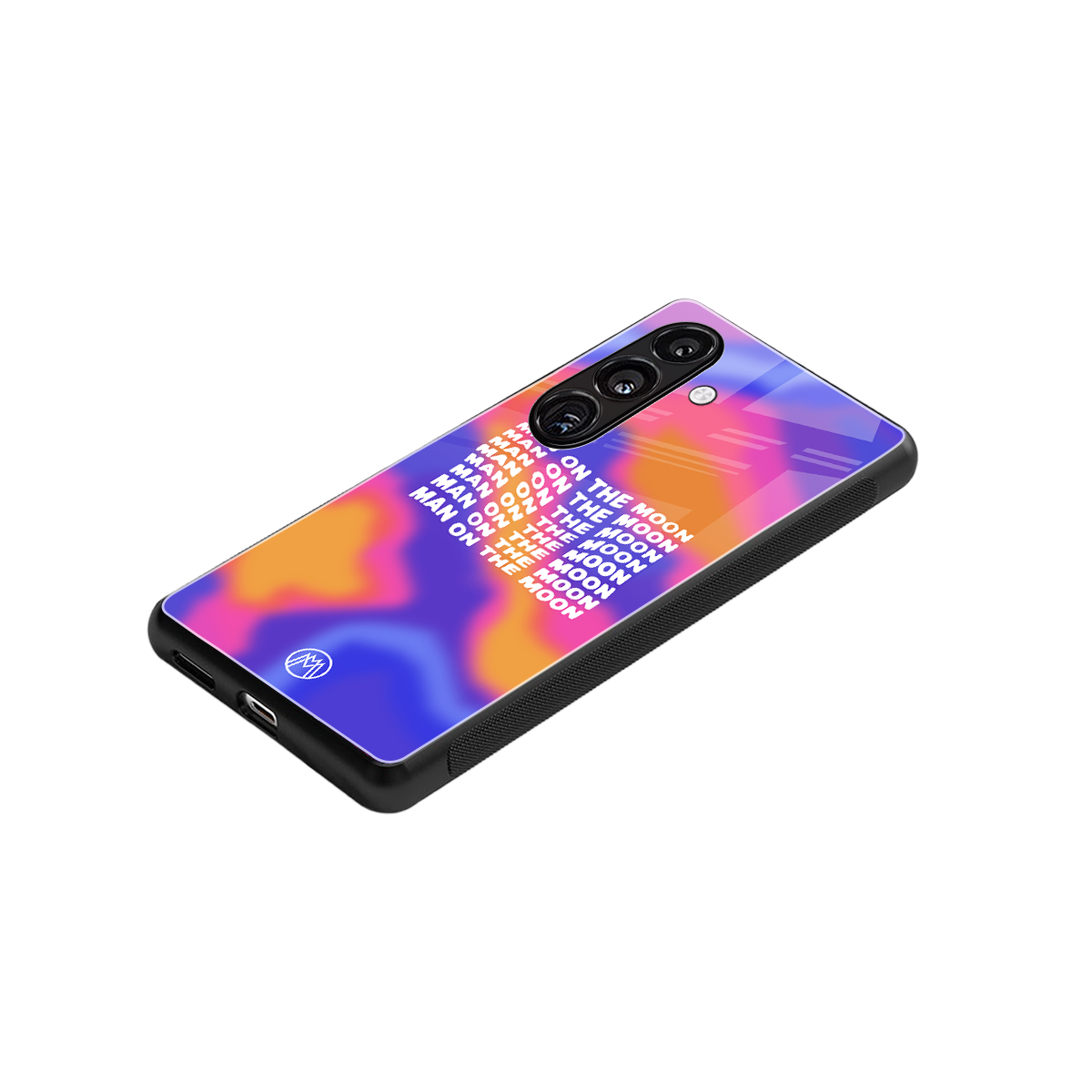 moon man back phone cover | glass case for samsung galaxy s24 fe