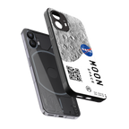 moon space back phone cover | glass case for nothing phone 2