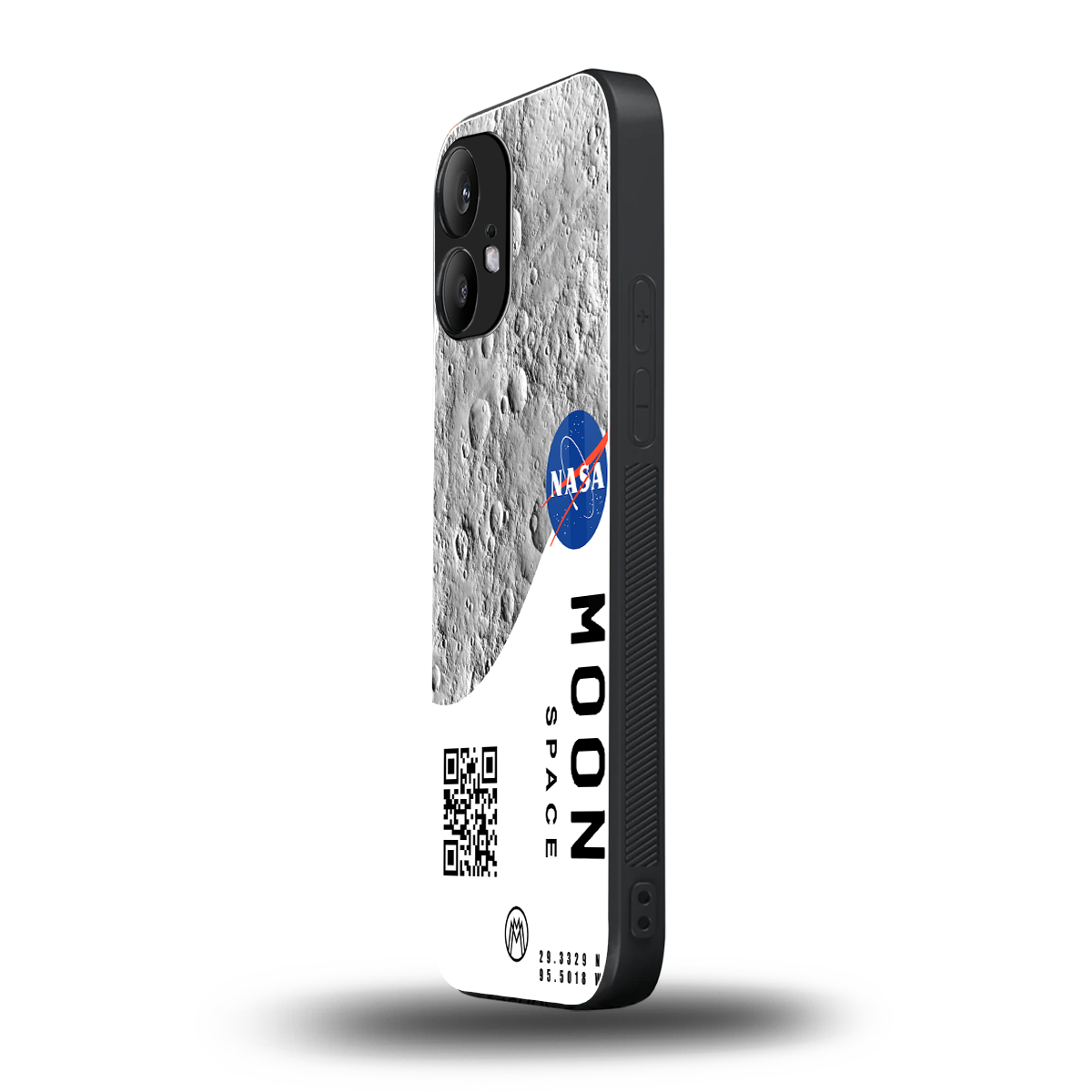 moon space back phone cover | glass case for nothing phone 2